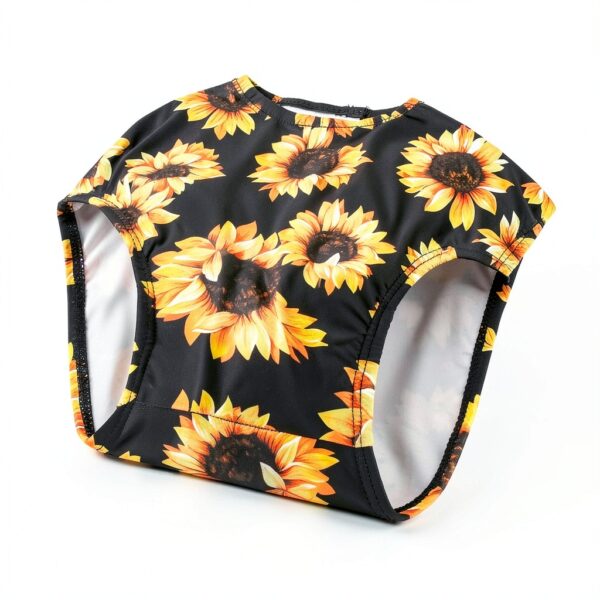 Baby Girls 3 Piece Bikini Set Bowknot Swimsuit Lightweight-5