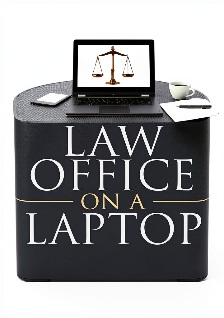Law office education Kindle book open on a tablet