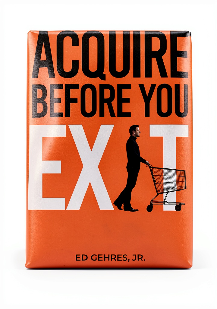 Kindle book cover showing business consolidation themes