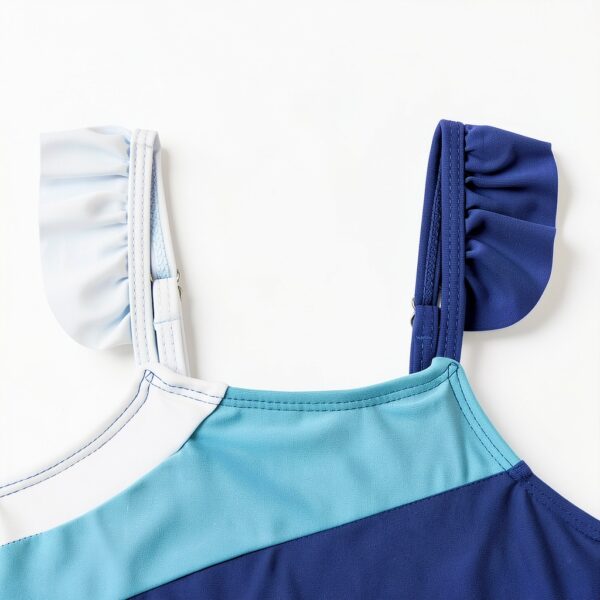 Girls Bikini Set Polyester Spandex Swimwear Toddler 1-6-4
