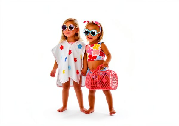 Mud Pie Baby Girls Floral Bikini Set Nylon Spandex-2