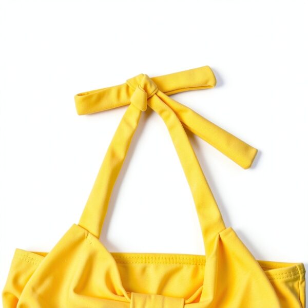 Baby Girls Bikini Set 3 Piece Bowknot Swimsuit Lightweight-4