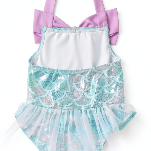 Mermaid Bikini Set for Baby Girls Soft Fabric Cute Design-4