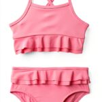 Amazon Essentials Baby Girls Bikini Set Swim Stretch Fabric-0