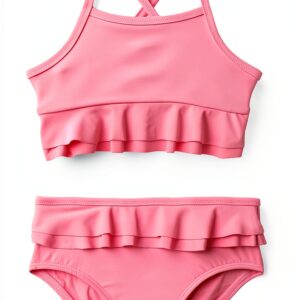 Amazon Essentials Baby Girls Bikini Set Swim Stretch Fabric-0