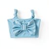Mermaid Bikini Set Baby Girl Swimwear Blue Polyamide-3