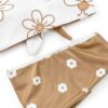 Lucikamy Baby Girl Floral Bikini Set Soft Quick Dry-3