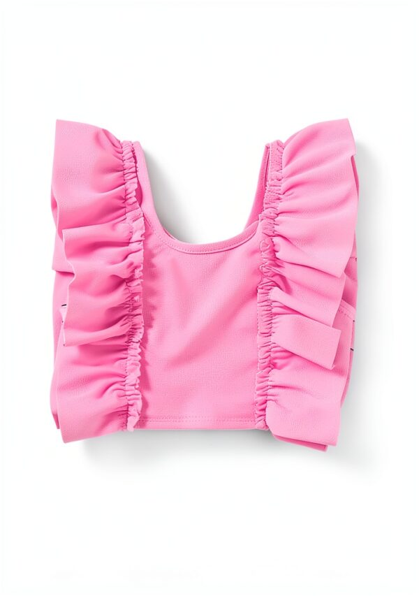 Aalizzwell Baby Girls Swimsuit Soft Polyester Bikini Set-1