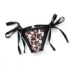 WALLARENEAR Baby Girls Leopard Bikini Set Polyester Swimwear-4