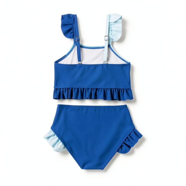 Girls Bikini Set Polyester Spandex Swimwear Toddler 1-6-3