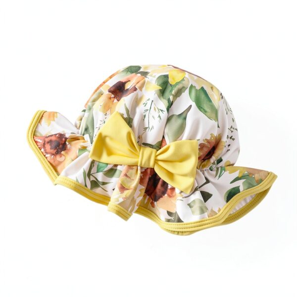 Baby Girls Bikini Set Sunflower Yellow Mermaid Purple-4