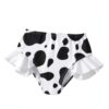 Toddler Girls Swimsuit Soft Polyester Ruffle Shorts Beach-3