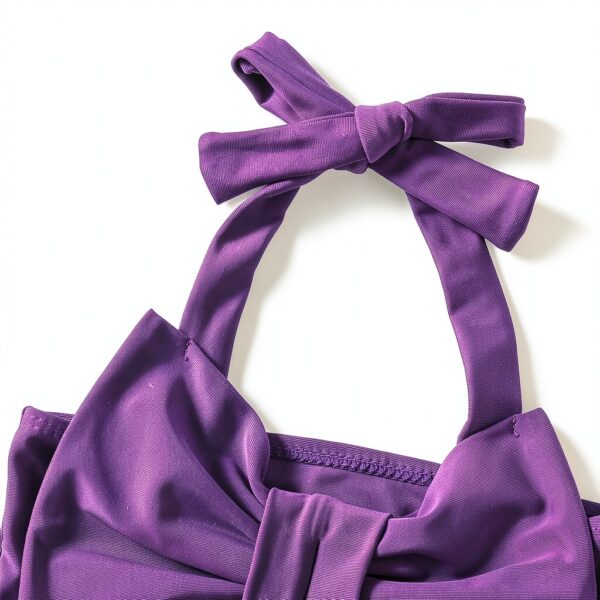 Mermaid Bikini Set Baby Girls Swimwear Polyester Stretch-3