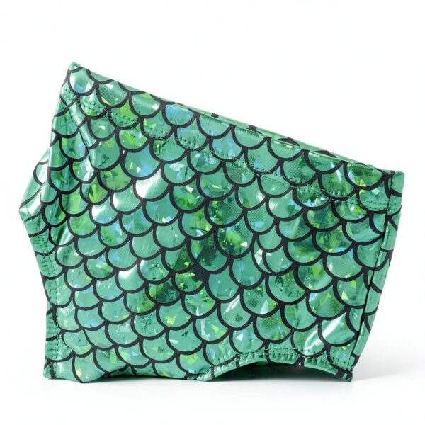 Mermaid Bikini Set Baby Girls Swimwear Polyester Stretch-5