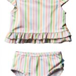 RuffleButts Baby Girls Bikini Set UPF 50 Sun Protection-0