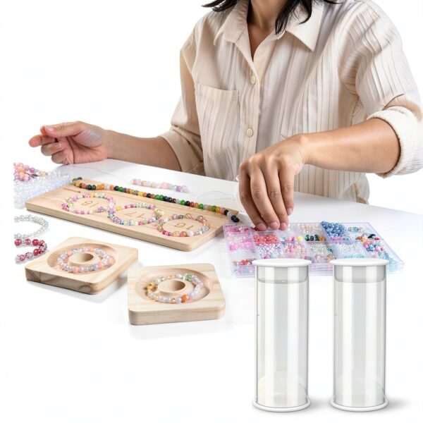 Clear Storage Tubes 4PCS 3.93 L x 1.57 PC Rigid Tubes White Caps-4