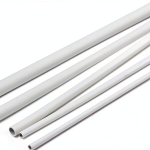 OLYCRAFT ABS Plastic Hollow Round Tubes 12in 3-8mm Assorted Sizes-0