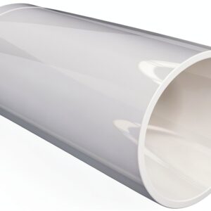 Polycarbonate Round Tube Plastic-Craft Clear 7.75 ID x 8 OD x 36 L-0