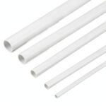 ABS Plastic Round Tubes 25 piece OLYCRAFT Hollow Bar for DIY-0