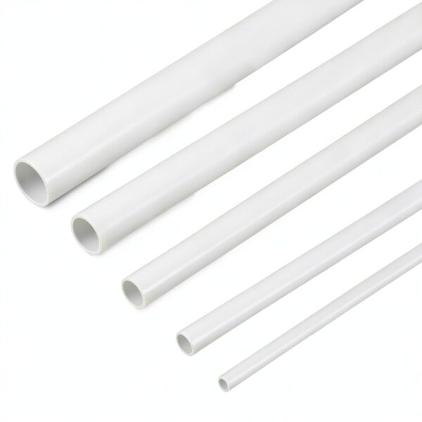 ABS Plastic Round Tubes 25 piece OLYCRAFT Hollow Bar for DIY-0