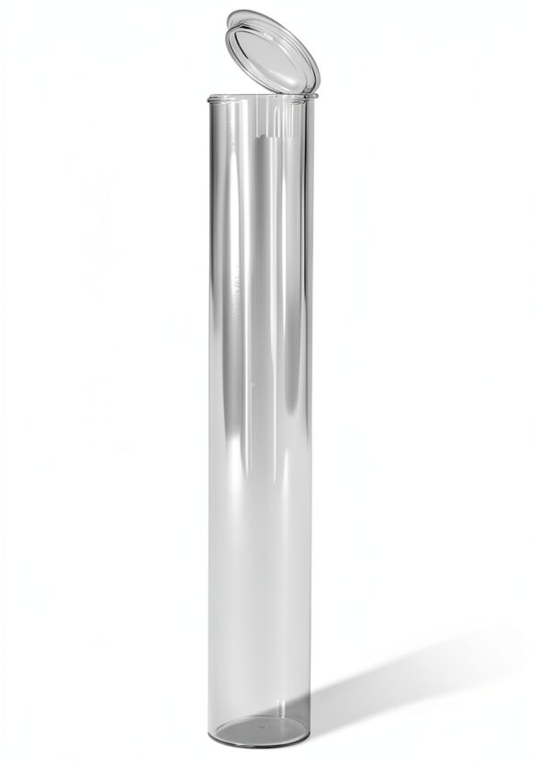 Clear Pop Top Tubes 116mm Packlahoma 1000 Count Waterproof BPA Free-1