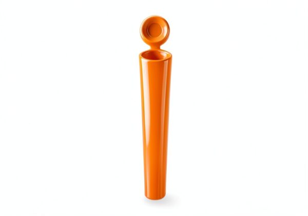Evo Plastics Orange 116mm Pop Top Tubes 1000 Bulk Medical‑Grade-3