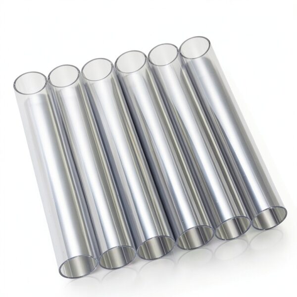 Clear Polycarbonate Tube 6PCS 2" (50mm) DIY Rigid Storage – LANIAKEA-2