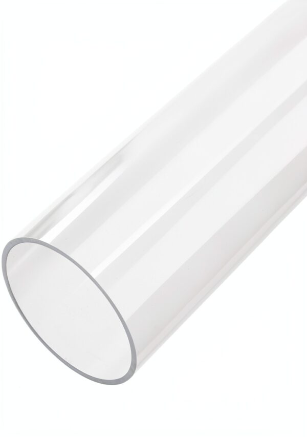 Acrylic Tube OLYCRAFT 2.2x9.8 Inch Clear Rigid Round for Cooling-0
